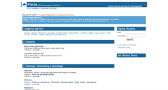 Desktop Screenshot of foros.indiceargentina.com.ar