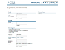 Tablet Screenshot of fotolog.indiceargentina.com.ar