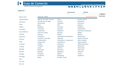 Desktop Screenshot of guiadecomercio.indiceargentina.com.ar